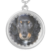 Daschund Puppy Dog Necklace