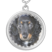 Daschund Puppy Dog Necklace