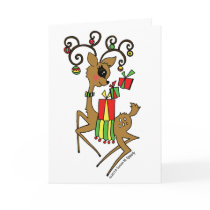 Dasher / Joyeux Noël Card