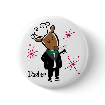 Dasher Reindeer Pins