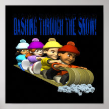 Dashing Through The Snow 2 Poster