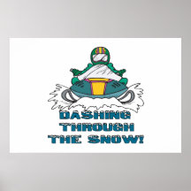 Dashing Through The Snow 3 Print