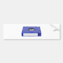 Data backup tape bumper stickers