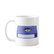 Data backup tape mugs