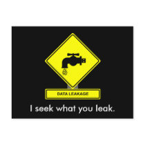 Data Leakage Postcard