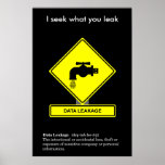 Data Leakage Security Awareness Poster