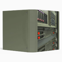 datacenter computer servers rack binder