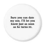 Date My Son magnets