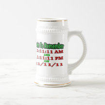Date To Remember 11-11-11 Coffee Mug