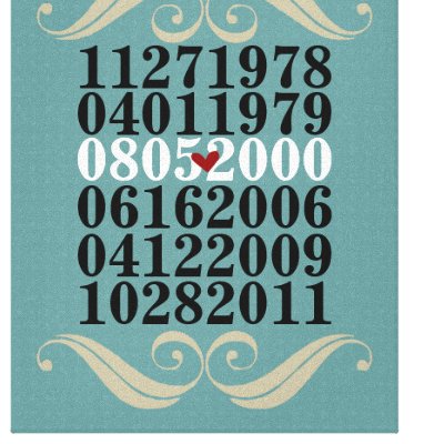 Dated Wall Art - 3 Children - Wrapped Canvas by SignsByAndrea