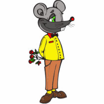 Dating Mouse Acrylic Cut Outs