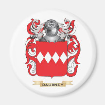 Daubney Coat of Arms Fridge Magnets