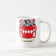 Daubney Coat of Arms Mugs