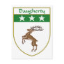 Daugherty Coat of Arms/Family Crest Post Cards