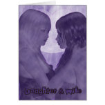 Daughter and Wife Lesbian Valentine's Day Card