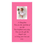 Daughter Card Photo Greeting Card