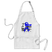 Daughter - Colon Cancer Ribbon Aprons