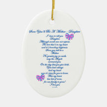 Daughter Expecting 1st Baby Ornaments