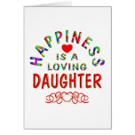 Daughter Happiness Cards
