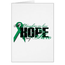 Daughter-in-law My Hero - Kidney Cancer Hope Card