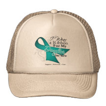 Daughter-in-Law  - Teal Ribbon Awareness Mesh Hats