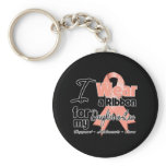 Daughter-in-Law - Uterine Cancer Ribbon Keychains