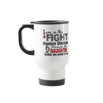 Daughter Means World To Me Diabetes Coffee Mugs
