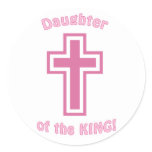 Daughter of the KING Sticker
