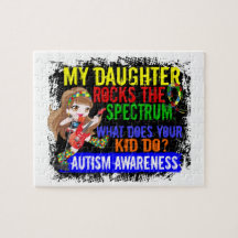 Daughter Rocks The Spectrum Autism Puzzle