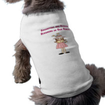 Daughters are Flowers Blooming in Our Hearts Dog T Shirt