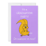 Daughters Graduation Party Funny Invitation