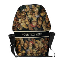 Daumier’s Expressions messenger bag