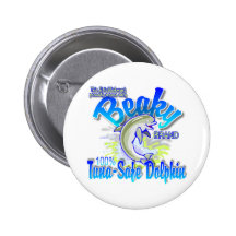 Dauphin Thon-Sûr de marque Beaky Badges