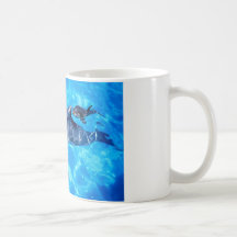 dauphins tasse à café
