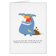 Dave the devil card