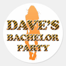 Dave's Bachelor Party Sticker