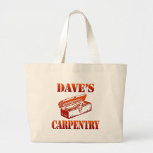 Dave's Carpentry Canvas Bags