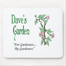 Dave's Garden mouse pad