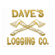Dave's Logging Company Post Cards