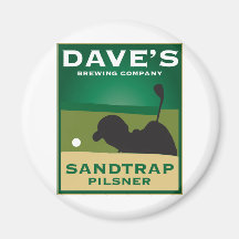 Dave's Sandtrap Pilsner Refrigerator Magnets