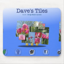 Dave's Tiles Puzzle Mousepad