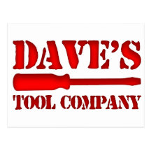 Dave's Tool Company Post Card