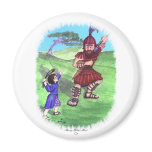 DAVID AND GOLIATH magnets
