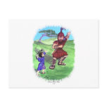 DAVID AND GOLIATH POSTCARDS