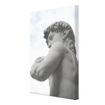 David by Michelangelo (Detail) Wrapped Canvas Stretched Canvas Print
