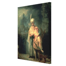 David et Jonathan, 1642 Impression Sur Toile