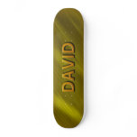 david gold custom skateboard deck