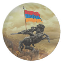 David of Sassoun Party Plate