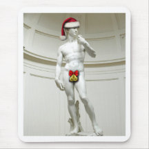 David Santa Mouse Pads