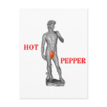 David's Hot Pepper Postcard